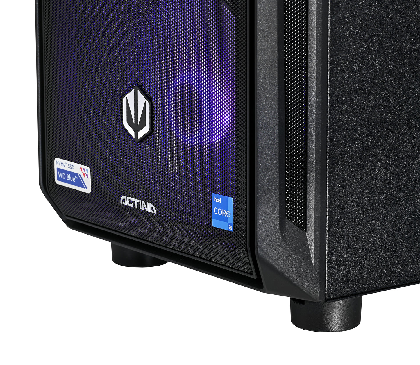 Actina 5901443410287 PC AMD Ryzen™ 5 8400F 32 GB DDR5-SDRAM 1 TB SSD Intel Arc B580 Midi Tower Black