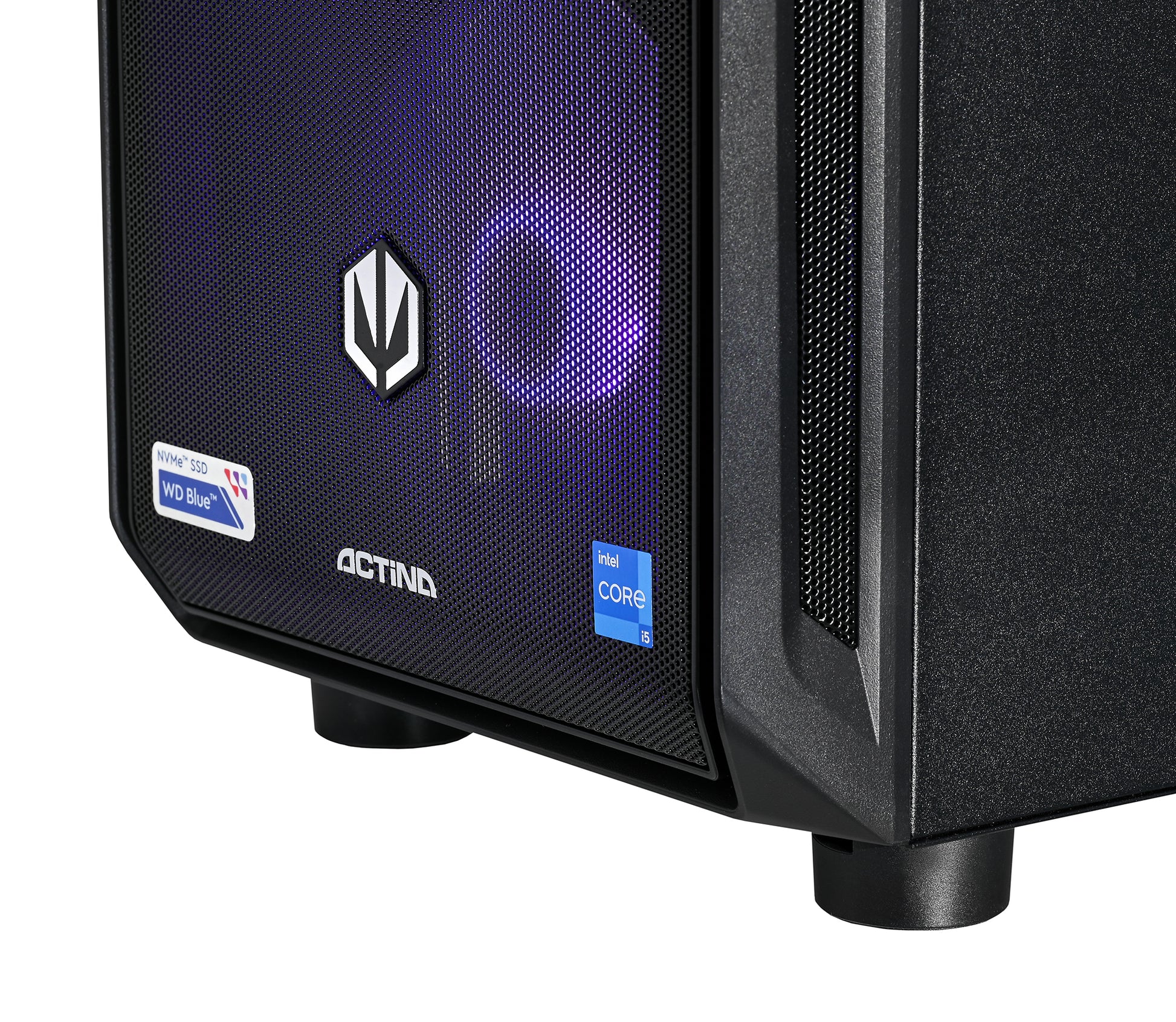 Actina 5901443410270 PC AMD Ryzen™ 5 7500F 32 GB DDR5-SDRAM 1 TB SSD Intel Arc B580 Midi Tower Black