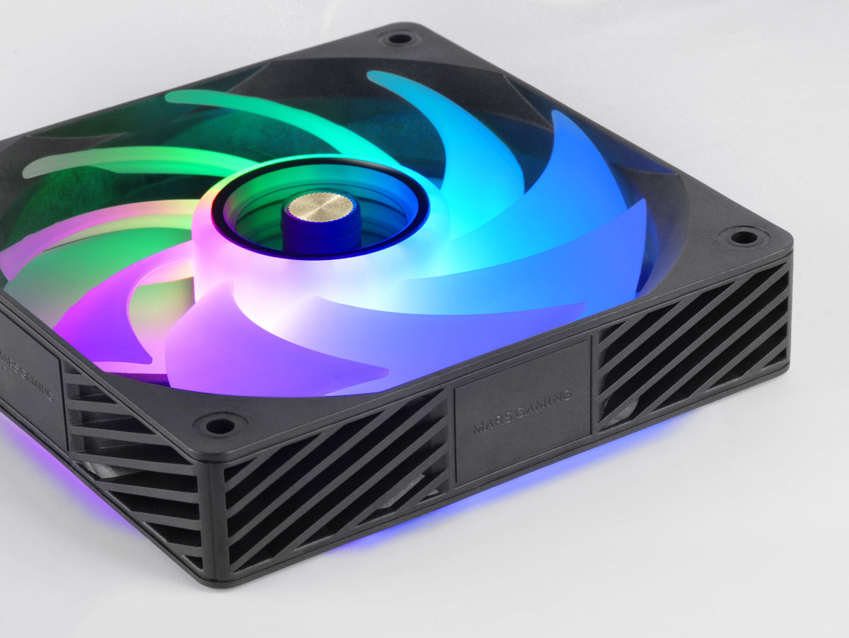 Σύστημα Ψύξης Υπολογιστή Mars Gaming MFSI4KIT με Ανεμιστήρα Κουτιού 12εκ Μαύρο