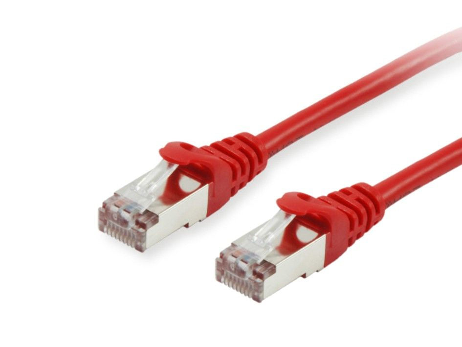 Equip Patchkabel Cat6       S/FTP 2xRJ45 50.00m     rot LSZH Polybeutel