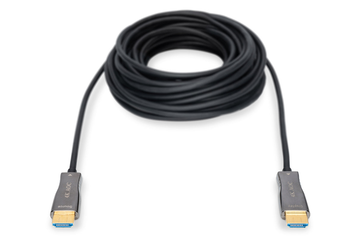 Digitus HDMI AOC Hybrid Fiber Optic Cable, UHD 4K, 10 m