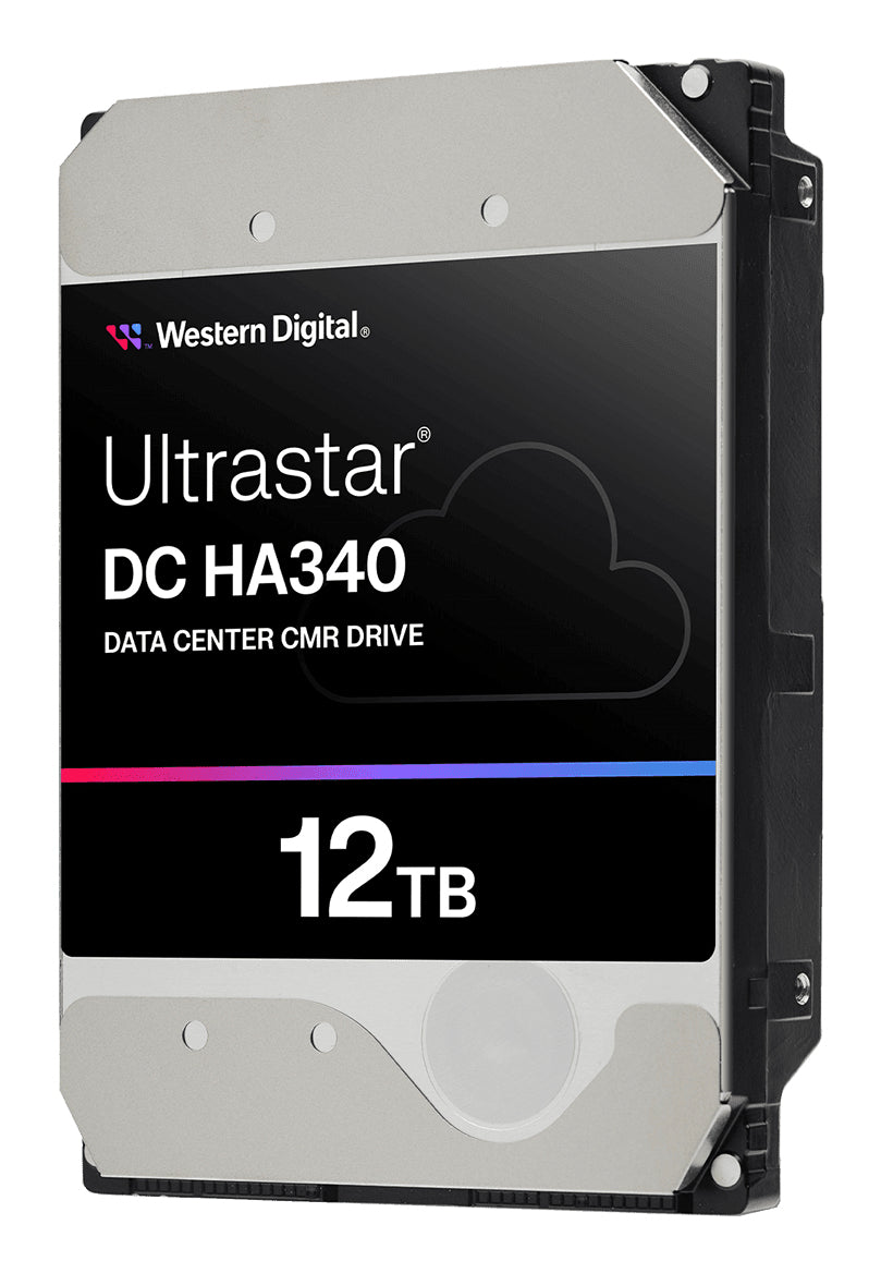 Western Digital Ultrastar DC HA340 Internal Hard Drive 12 TB 7200 RPM 512 MB 3.5" Serial ATA