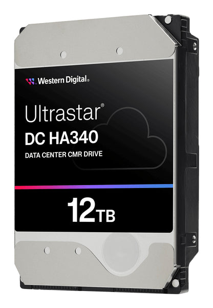 Western Digital Ultrastar DC HA340 Internal Hard Drive 12 TB 7200 RPM 512 MB 3.5" Serial ATA