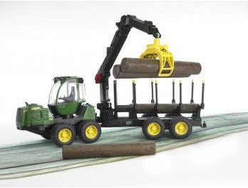 BRUDER John Deere 1210E Rückezug