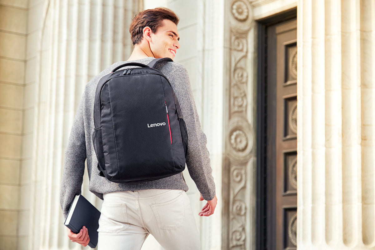 Lenovo B515 39.6 cm (15.6") Backpack Black, Red