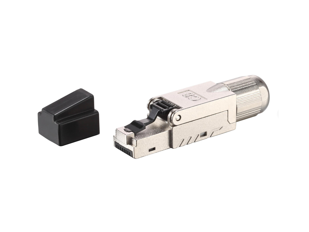 Equip Stecker Cat8.1 geschirmt   RJ45 wzf.      5Stk transp. Polybeutel
