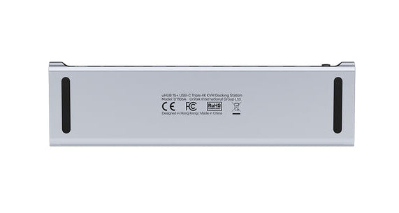 UNITEK 4K KVM DOCKING STATION, USB-C, HDMI WITH STAND
