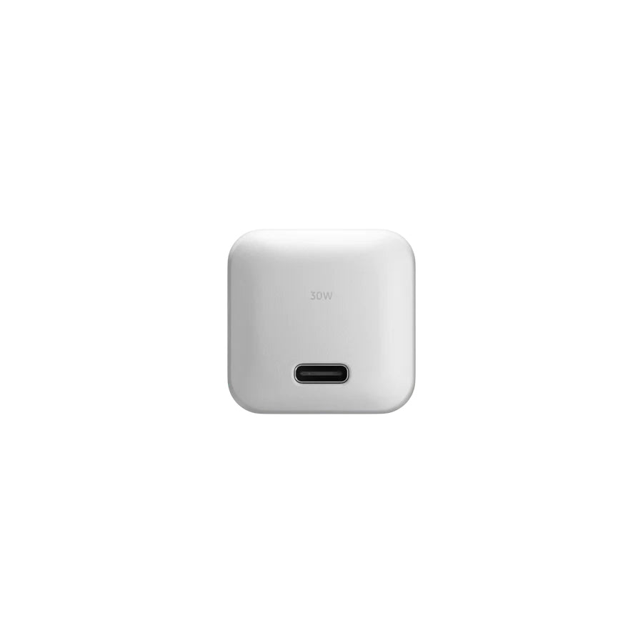 Native Union 30W USB-C Fast GaN Charger White with USB-C Cable Zeb
