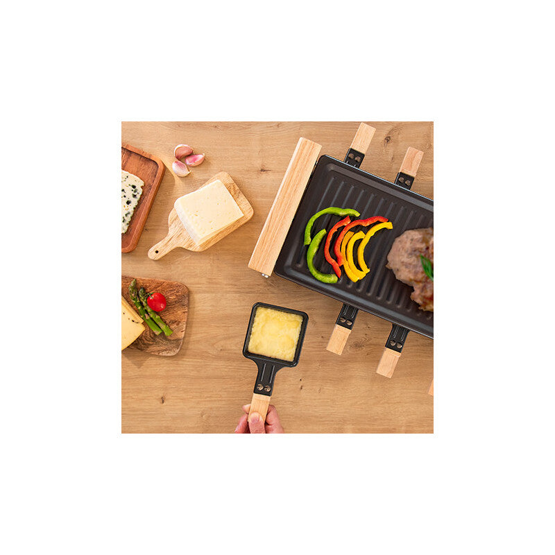 CECOTEC Cheese&Grill 8200 Wood Raclette