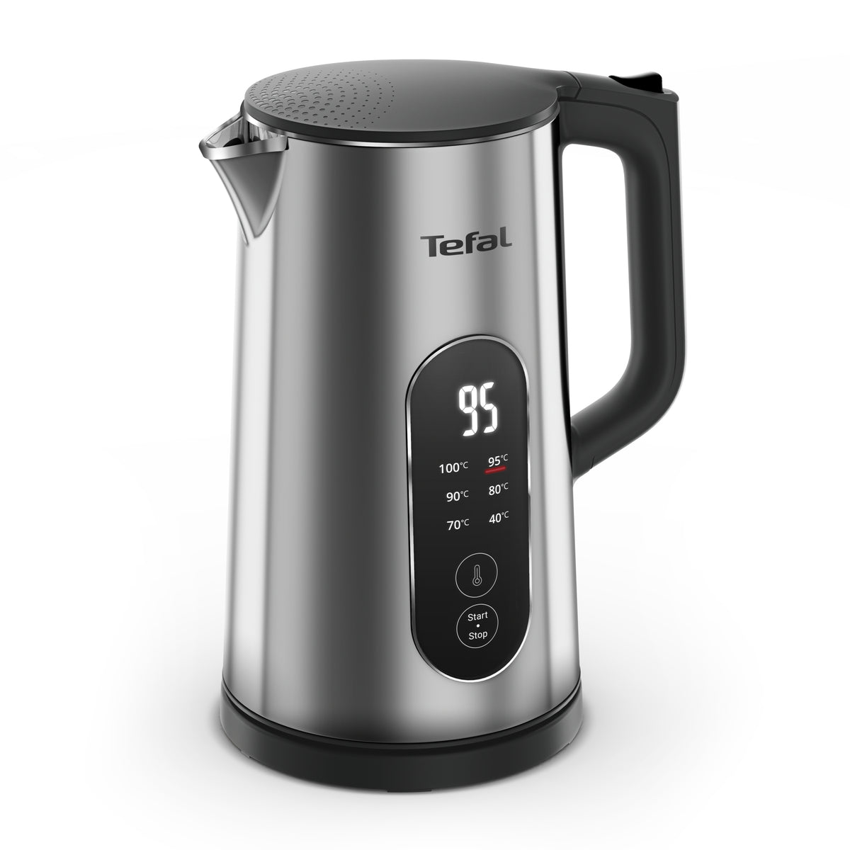 Tefal Selection KI871DE0 electric kettle 1.7 L 1500 W Black, Stainless steel