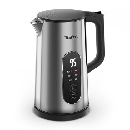 Tefal Selection KI871DE0 electric kettle 1.7 L 1500 W Black, Stainless steel