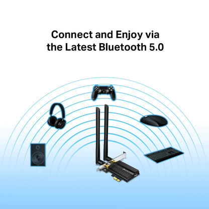 TP-LINK AX3000 Wi-Fi 6 Bluetooth 5.0 PCIe  Adapter
