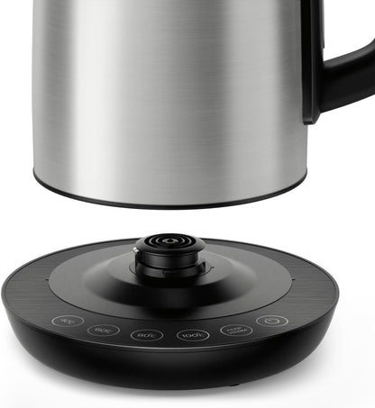 Philips Avance Collection HD9359/90 electric kettle 1.7 L 2200 W Black, Metallic