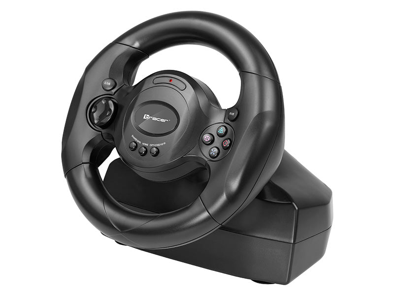 Τιμόνι Tracer Rayder 4 σε 1 σε Μαύρο Χρώμα για Η/Υ, PlayStation 4, PlayStation 3 και Xbox One