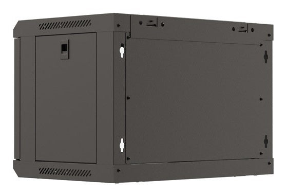 Lanberg WF03-5306-10B Rack Cabinet 6U Wall Mounted Rack Black