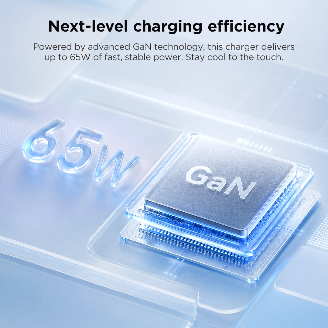 LENOVO 65W GaN Mini AC Adapter USB-C Black