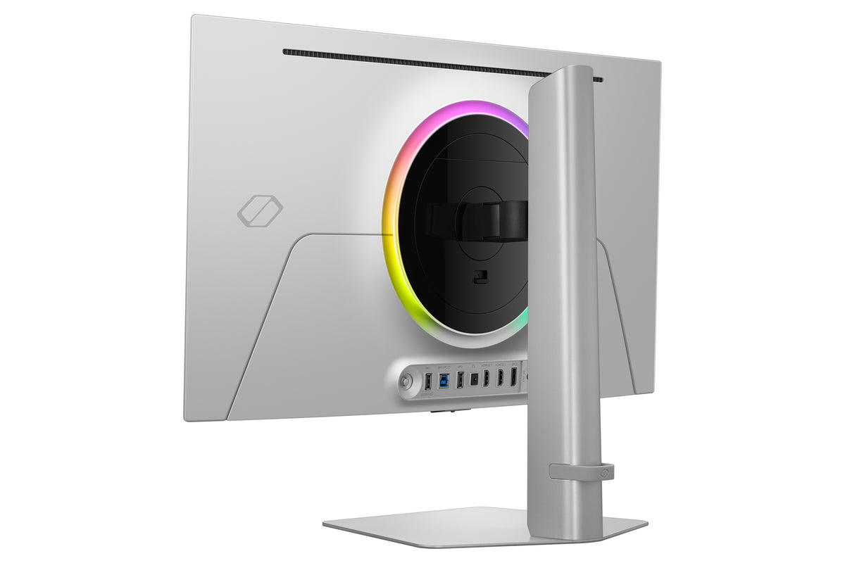 Samsung G60SF computer monitor 68.6 cm (27") 2560 x 1440 pixels Quad HD OLED Silver