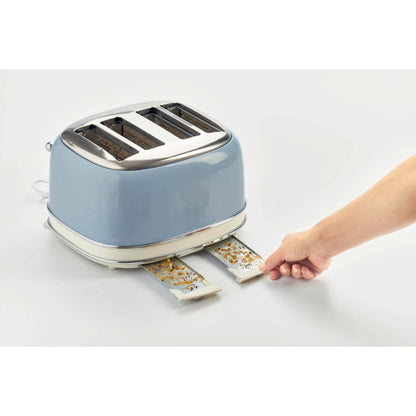 Ariete Vintage 4-Slot Toaster – Blue