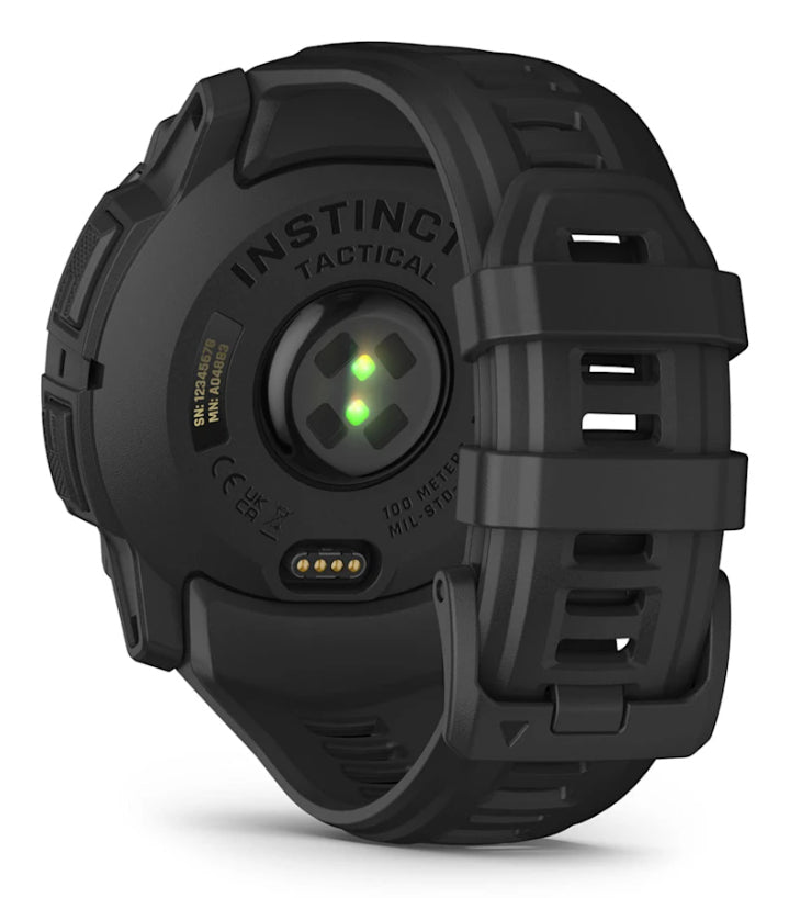 Garmin Instinct 3 Tactical Edition 3.3 cm (1.3") AMOLED 50 mm Digital 416 x 416 pixels Black GPS (satellite)
