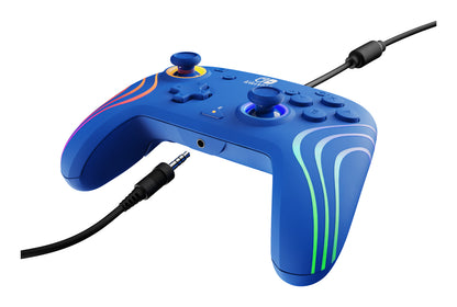PDP Afterglow Wave Controller - Blue - Nintendo Switch