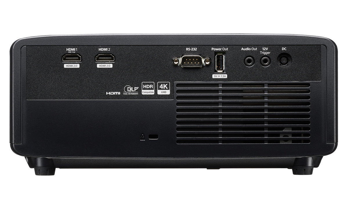 Optoma PK52 Standard throw projector 3500 ANSI lumens DLP UHD 4K (3840x2160) 3D Black