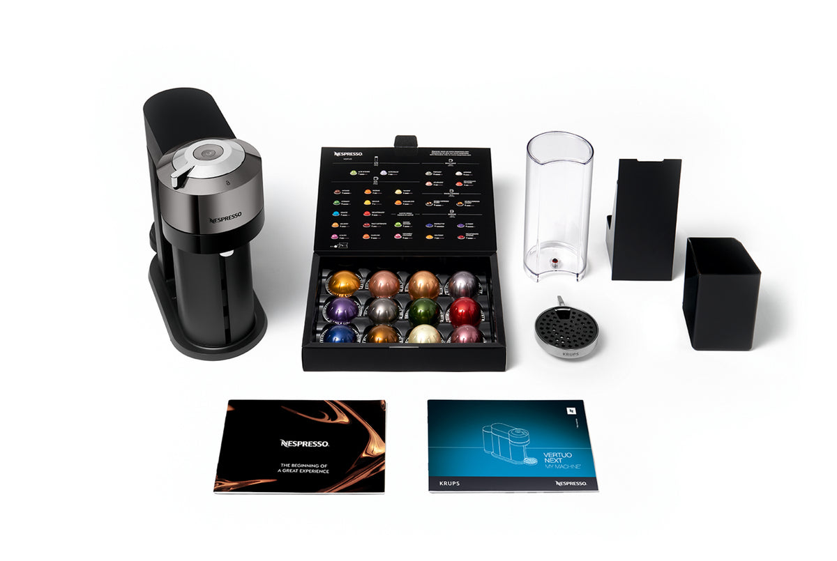 Krups Nespresso Vertuo Next Deluxe XN910C (black/chrome)