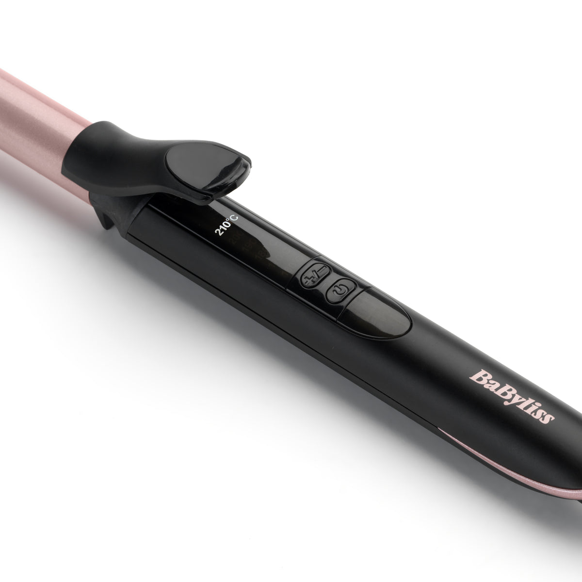 BaByliss 19 mm Curling Tong - Warm Black with Pink Gold, 98.4" (2.5 m)
