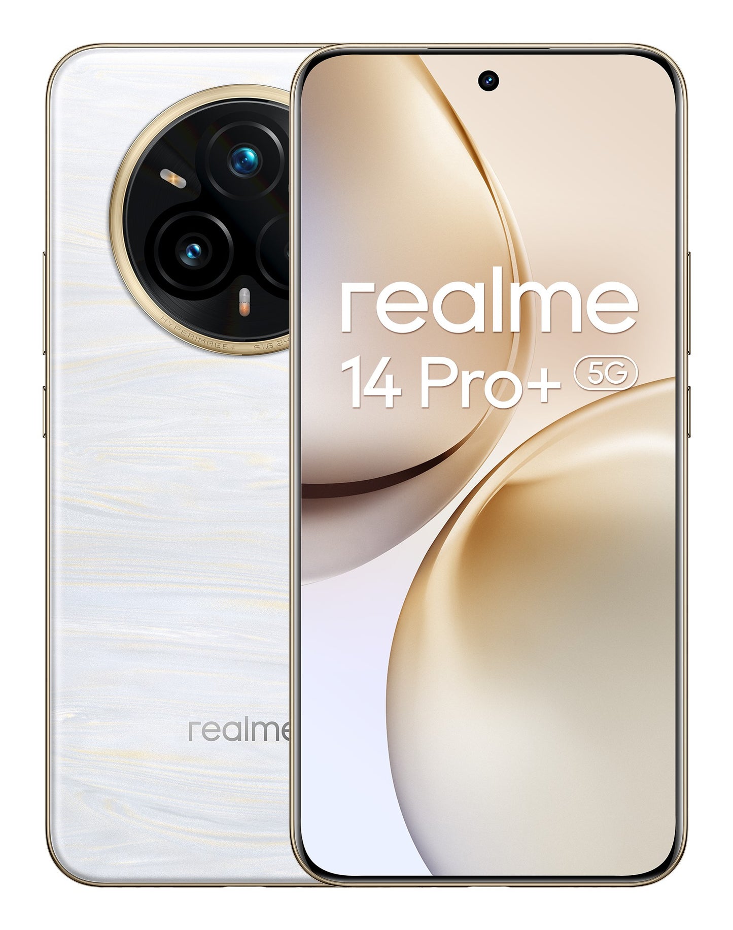 Realme 14 Pro+ 5G Dual Sim 12GB RAM 512GB - Pearl White