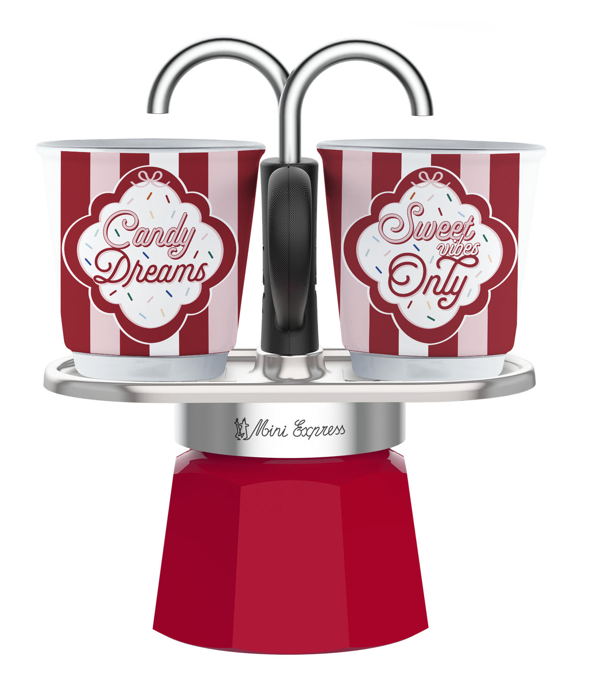 Bialetti Mini Express Set with 2 Cups 5461