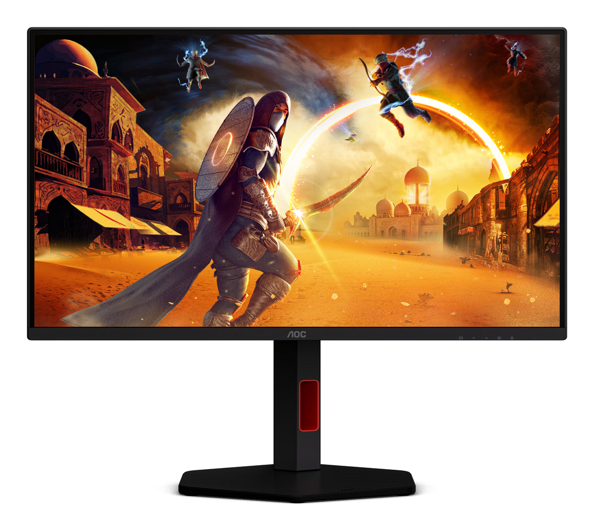 AOC G4 25G4KUR Computer Monitor 62.2 cm (24.5") 1920 x 1080 Full HD LED Black/Red