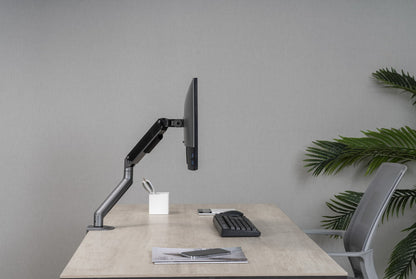 Gembird MA-DA1-05 Desk mounted adjustable monitor arm, 17”–32”, up to 9 kg, space grey