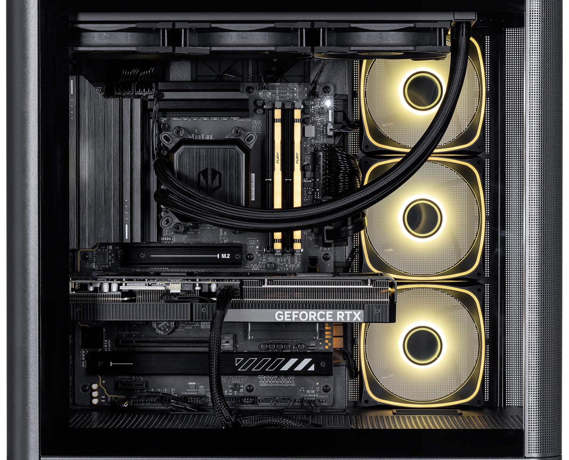 Actina 5901443440253 Η/Υ με επεξεργαστή AMD Ryzen™ 9 9950X3D, μνήμη RAM 32 GB DDR5-SDRAM, αποθήκευση SSD 2 TB, κάρτα γραφικών NVIDIA GeForce RTX 5070 Ti, λειτουργικό σύστημα Windows 11 Home, Midi Tower μαύρου χρώματος
