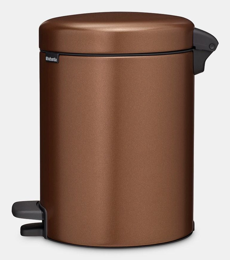 Brabantia Treteimer Newicon 5 L Warm Bronze