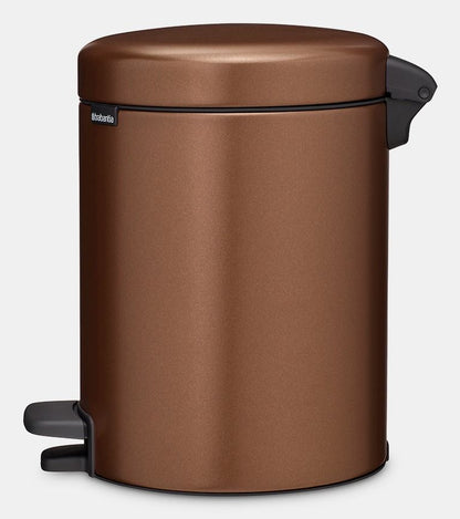 Brabantia Treteimer Newicon 5 L Warm Bronze