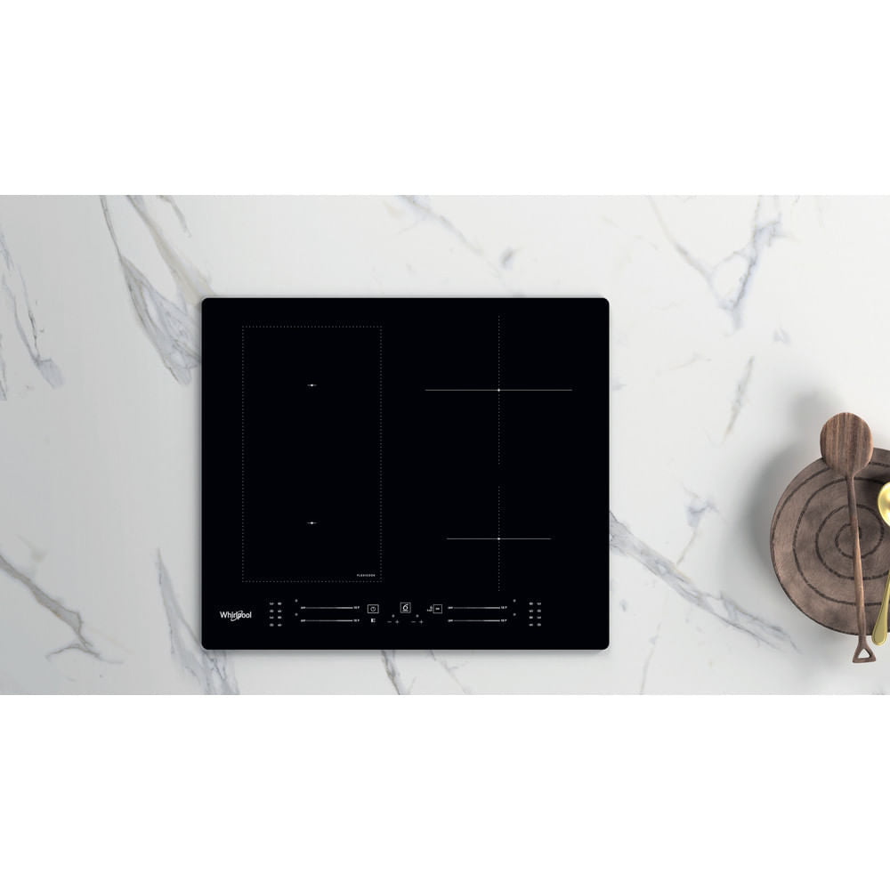 Whirlpool WL S7960 NE Black Built-in 60 cm Zone induction hob 4 zone(s)