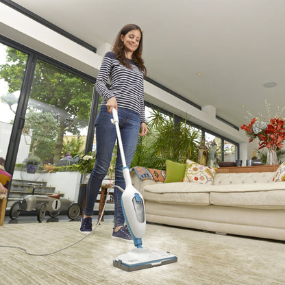 Ατμοκαθαριστής Black & Decker 5 σε 1 FSMH13E5 Μπλε, Λευκός