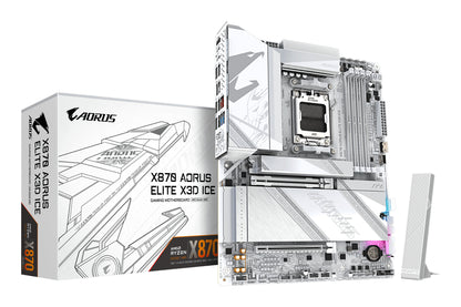 GigaByte X870 AORUS ELITE X3D ICE (silber/weiß)