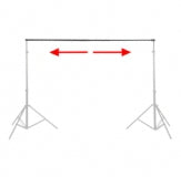 Walimex TELESCOPIC Background Crossbar, 224-400cm