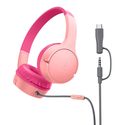 Belkin SoundForm kabelgeb.On-Ear KopfhÃ¶rer f.Kinder,pk.AUD010hqPK