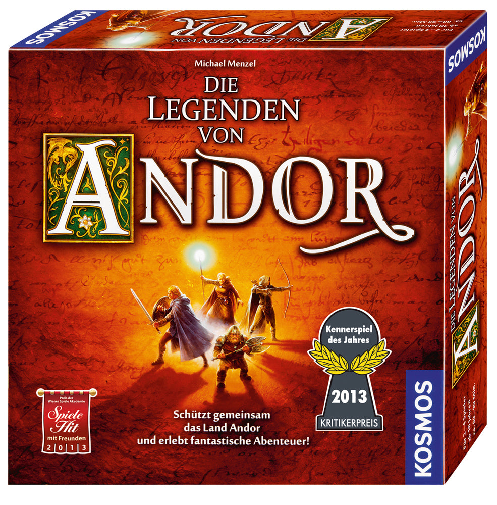 Kosmos Die Legenden von Andor (Kennerspiel des Jahres 2013)