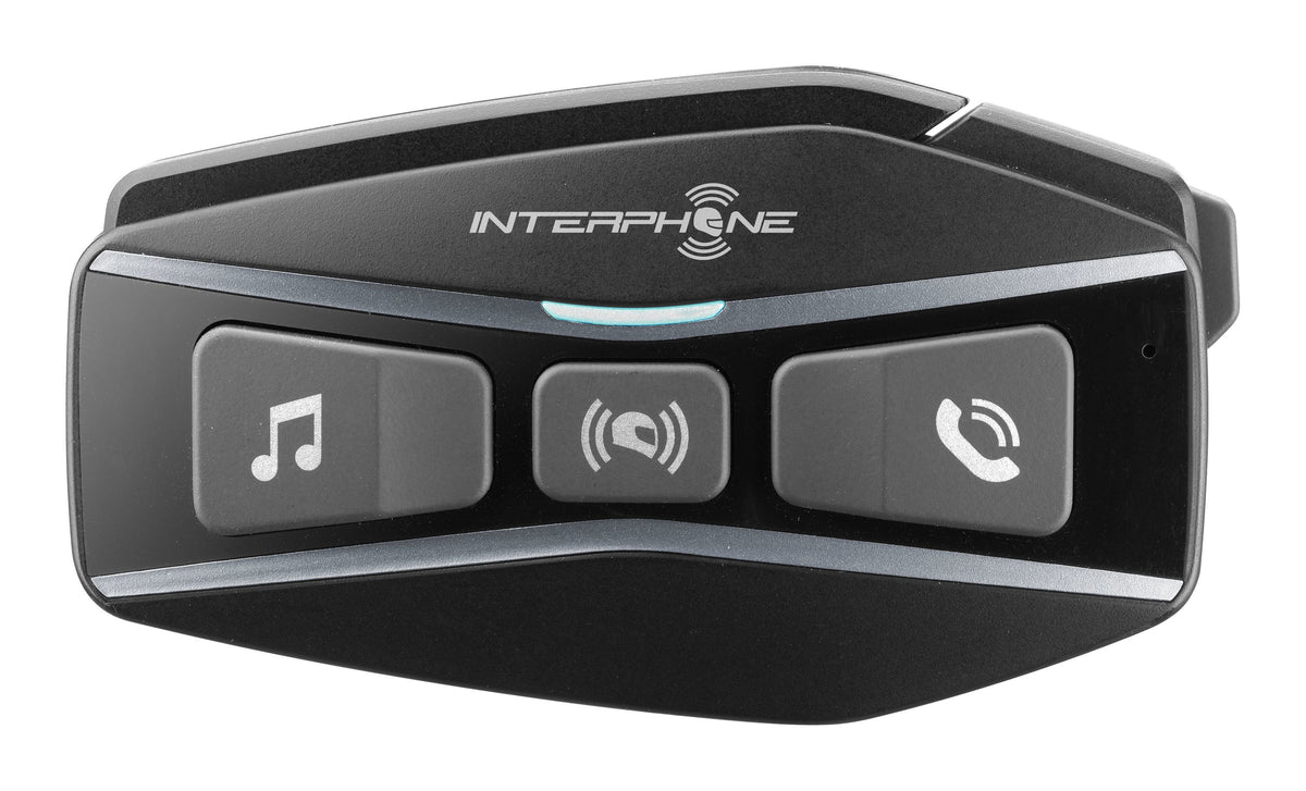 Interphone U-COM 16 Διασύνδεση Μοτοσυκλέτας 1600 μ Μαύρο