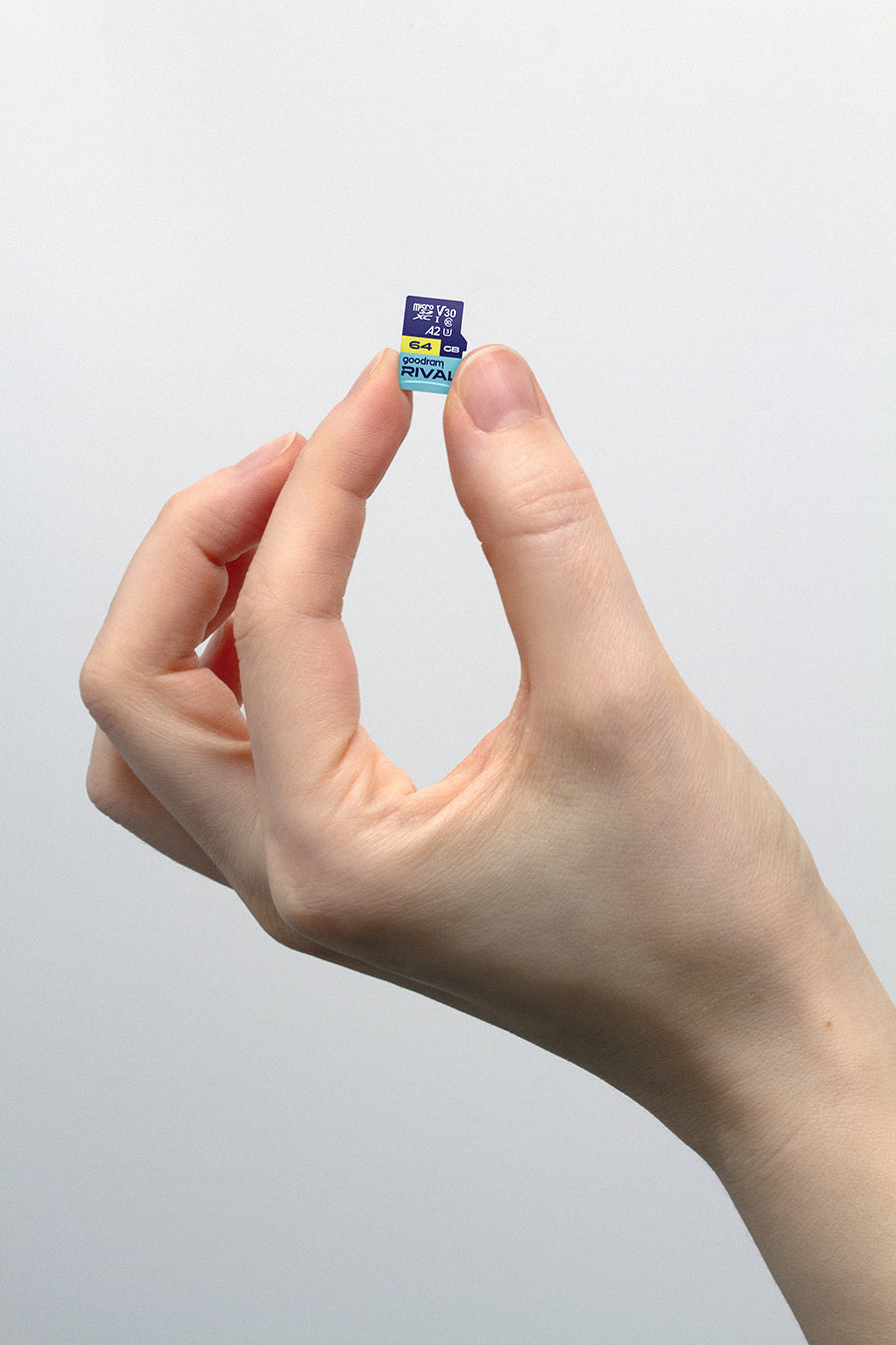 GOODRAM microSDXC 64GB V30 A2 UHS-I U3 RIVAL with Adapter