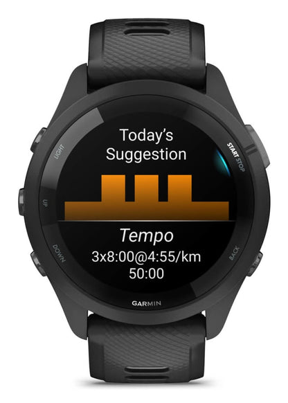 Garmin Forerunner 265 46 mm (1.3") AMOLED Touchscreen GPS, Black