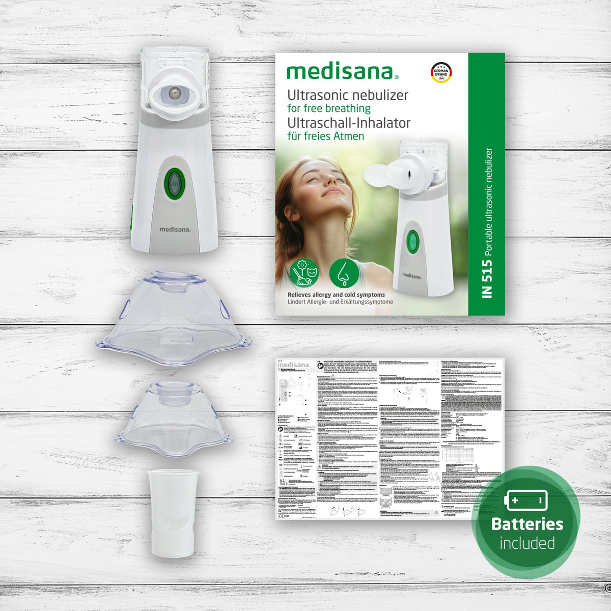 Medisana IN 515 Portable Ultrasonic Inhaler