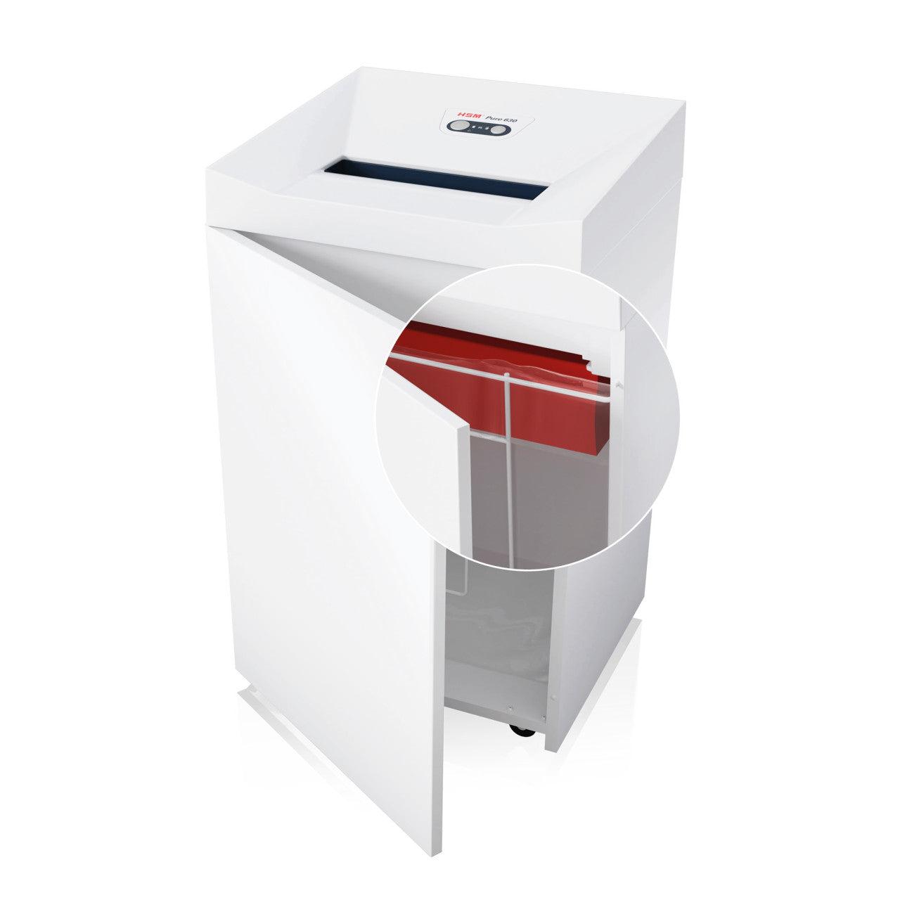 Καταστροφέας εγγράφων HSM Pure 630, 130 λίτρα, κοπή 4,5x30 χιλ.