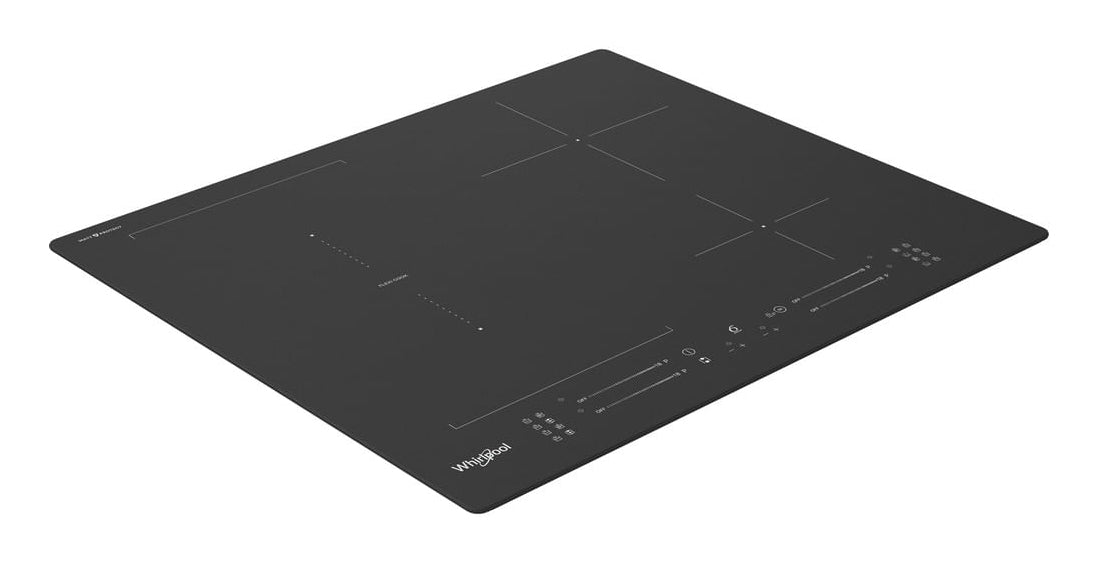 Whirlpool WF S7560NE BM Black Built-in 60 cm Zone induction hob 4 zone(s)