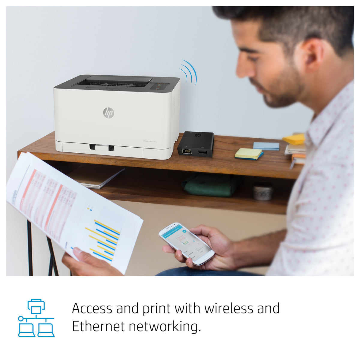 HP Color Laser 150nw 600 x 600 DPI A4 Wi-Fi