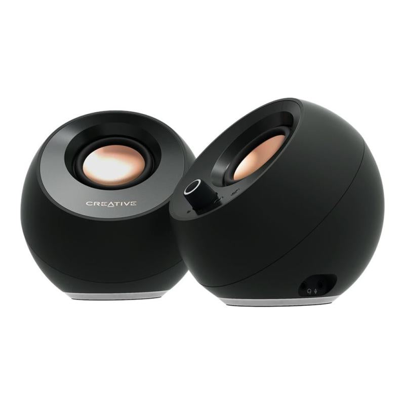 Creative Computer Speaker Pebble Pro bluetooth 5 3 Creative3 Creative 3 black Schwarz (51MF1710AA000)