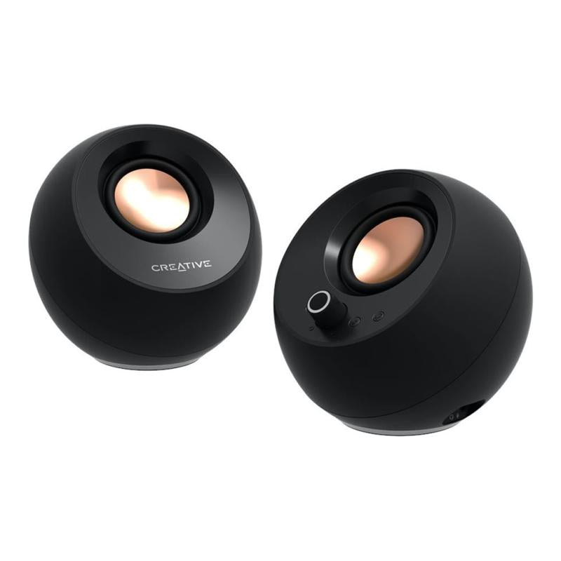 Creative Computer Speaker Pebble Pro bluetooth 5 3 Creative3 Creative 3 black Schwarz (51MF1710AA000)