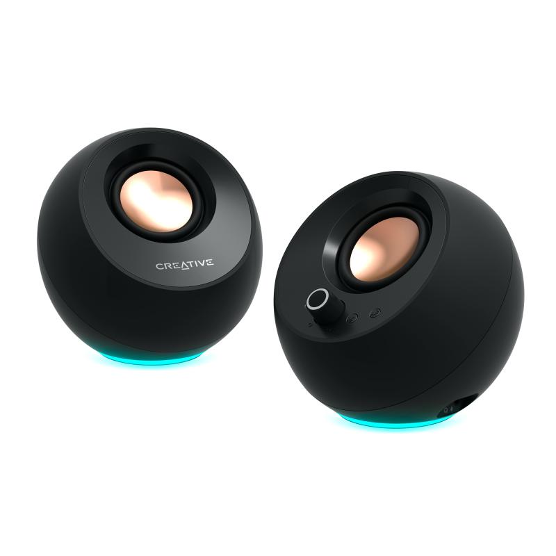 Creative Computer Speaker Pebble Pro bluetooth 5 3 Creative3 Creative 3 black Schwarz (51MF1710AA000)